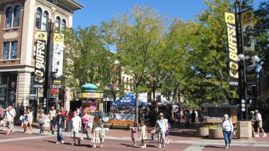 The Pearl Street Mall in Boulder (Mark Harden | Denver Business Journal)