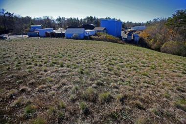 Landfill in Cohasset, where PVs would be installed  (Greg Derr / The Patriot Ledger)