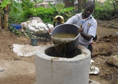 Bioreactor in Cameroon (Photo: Bioenergy-Cameroon)