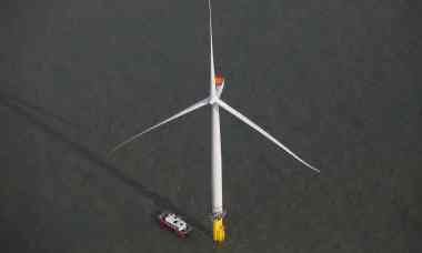 In the London Array (Photo: Bloomberg / Bloomberg via Getty Images)