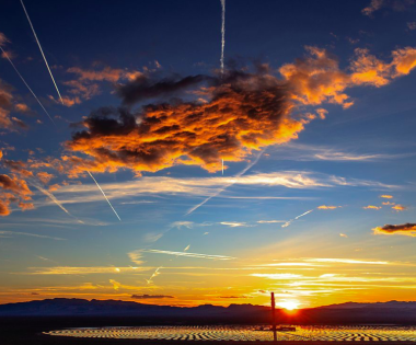 Crescent Dunes via Wikimedia