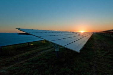 A solar power plant in San Antonio, Texas. Credit: Duke Energy/flickr