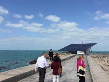 Solar power for desalinization