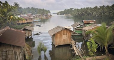Fishing village in Mindanao