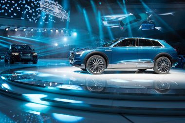 Audi e-tron concept car