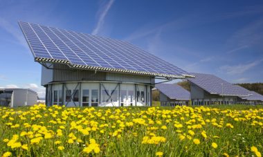 Solar powered house in Germany