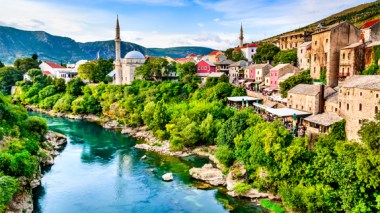 Town in Albania (Shutterstock image)