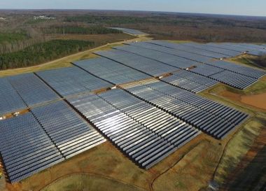 17-MW Powhattan solar array (credit: Dominion)