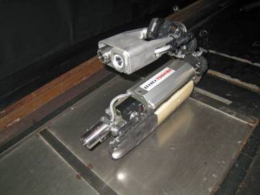 Robot developed by Toshiba Corp and the International Research Institute for Nuclear Decommissioning (Image: AFP-JIJI)