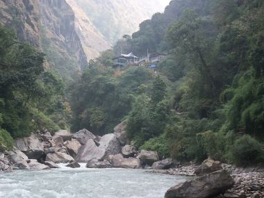River in Nepal (Anil Simkhada, Wikimedia Commons)