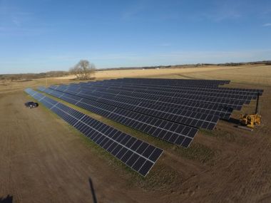 Solar array in Nebraska (Courtesy photo)