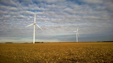 Minnesota wind turbines (photo: Michael Janke)