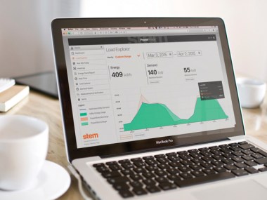 Yes, this is a power plant. (Courtesy: Stem Inc)