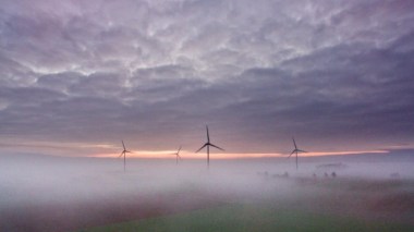 German wind turbines (Julian Stratenschulte / AP)