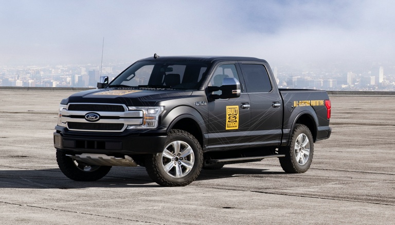 Ford F-150 electric truck (Ford image)